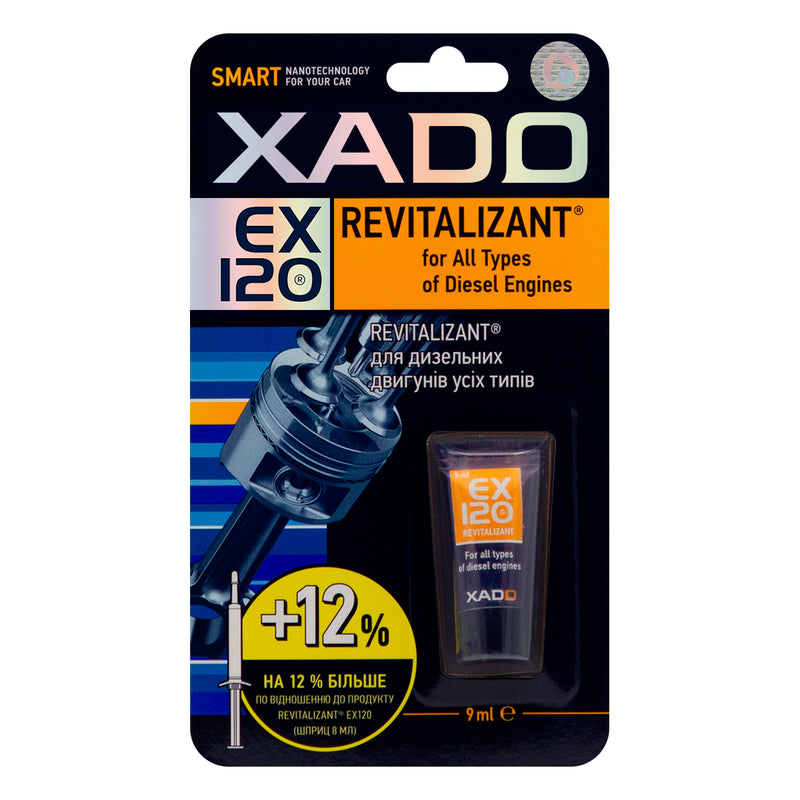 XADO EX120 revitalizants dīzeļdzinējiem