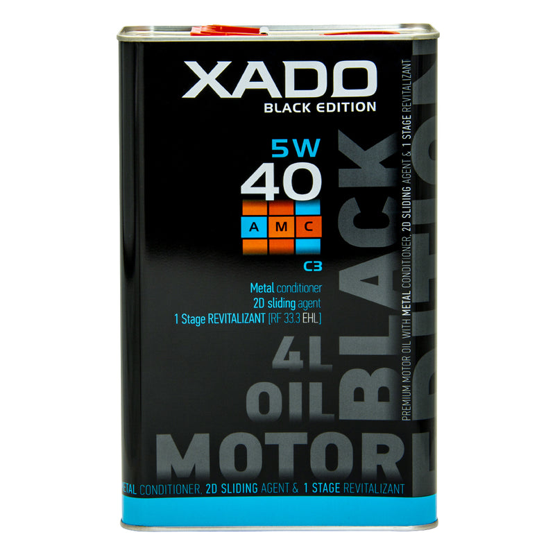 Variklio alyva XADO Atomic Oil 5W-40 C3 AMC Black Edition sintetinė
