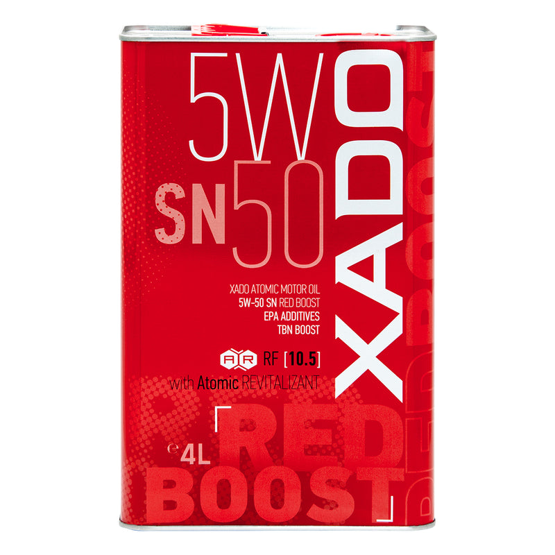 Variklio alyva XADO Atomic Oil 5W-50 SN RED BOOST sintetinė