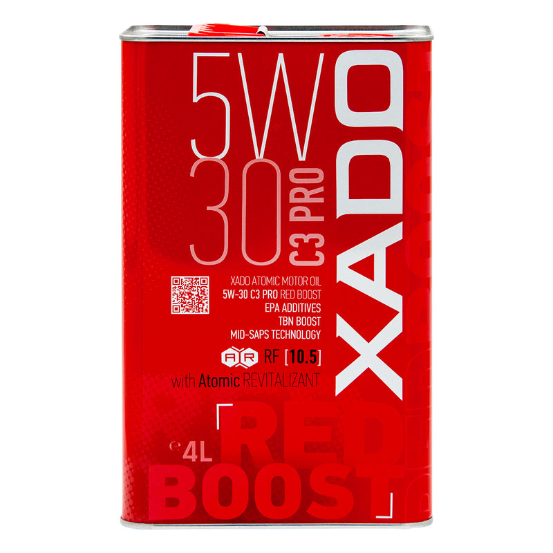 Variklio alyva XADO Atomic Oil 5W-30 C3 Pro RED BOOST sintetinė