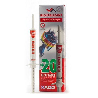 XADO EX120 revitalizants benzīna un LPG dzinējiem