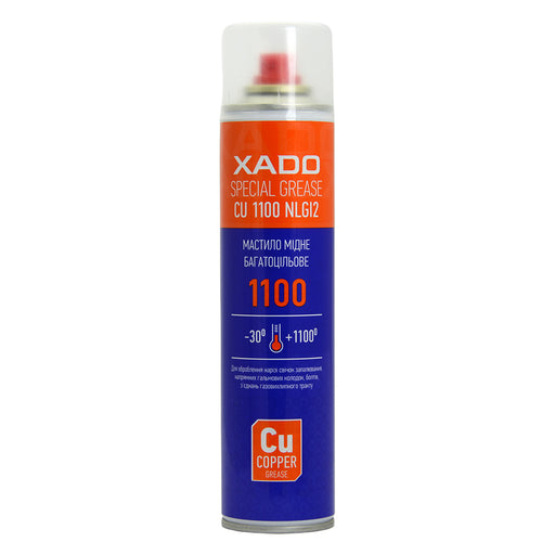 Aukštos temperatūros varinis smērviela XADO Copper Spray 1100