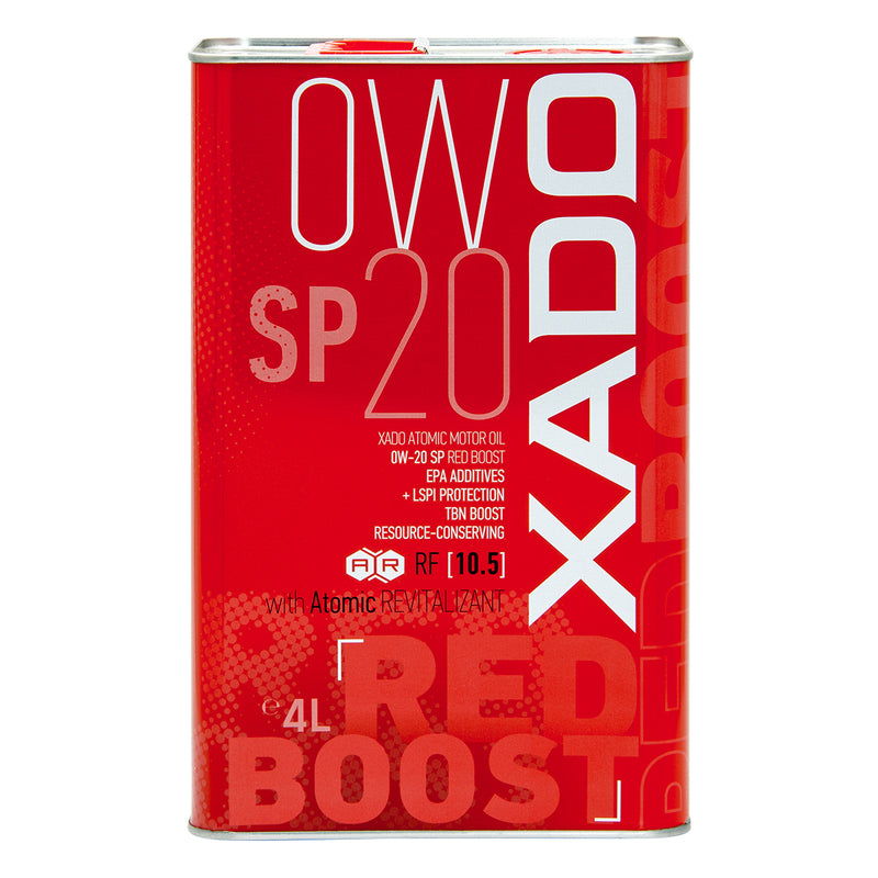 Variklio alyva XADO Atomic Oil 0W-20 SP RED BOOST sintetinė