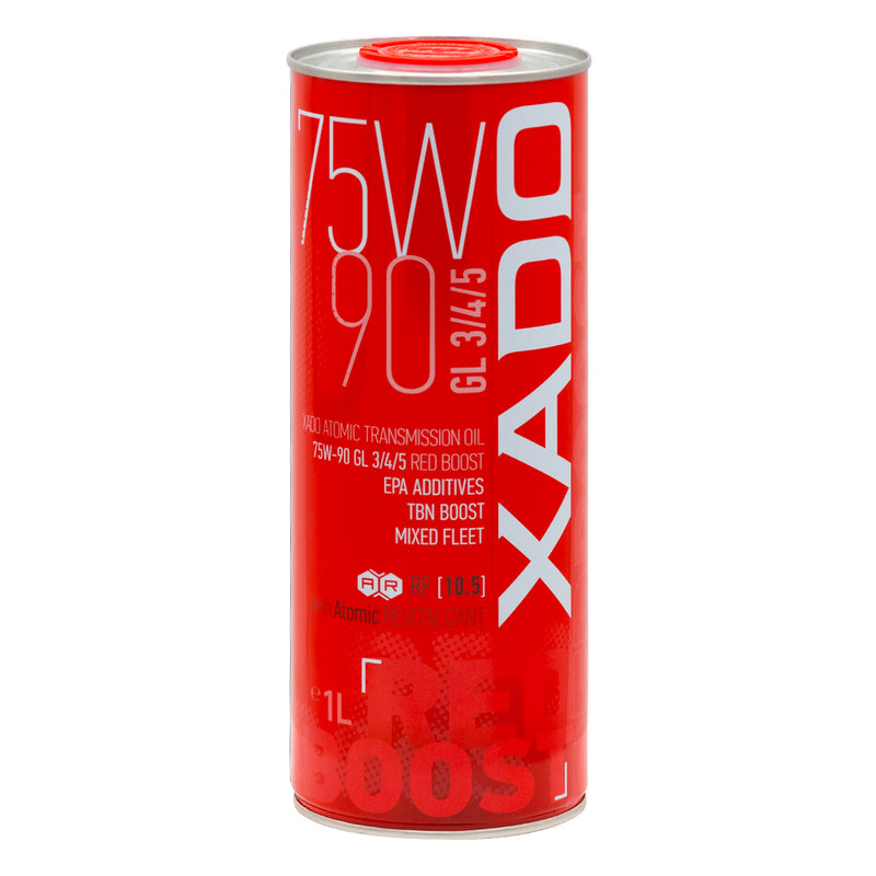 Transmisijos alyva XADO Atomic Oil 75W-90 GL 3/4/5 RED BOOST