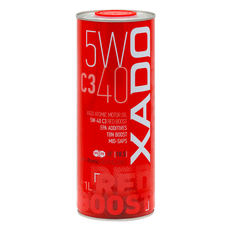 Variklio alyva XADO Atomic Oil 5W-40 C3 RED BOOST sintetinė