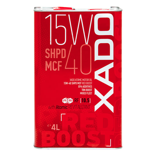 Variklio alyva XADO Atomic Oil 15W-40 SHPD MCF RED BOOST mineralinė