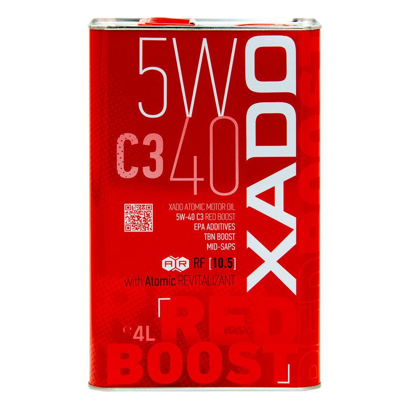 Variklio alyva XADO Atomic Oil 5W-40 C3 RED BOOST sintetinė