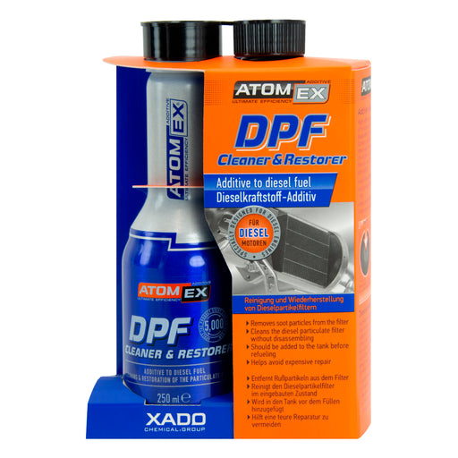 Suodžių filtro valiklis XADO ATOMEX DPF Cleaner