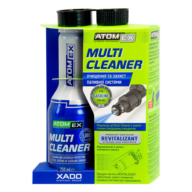 Variklio kuro sistemos valiklis (benzinui) XADO ATOMEX Multi Cleaner