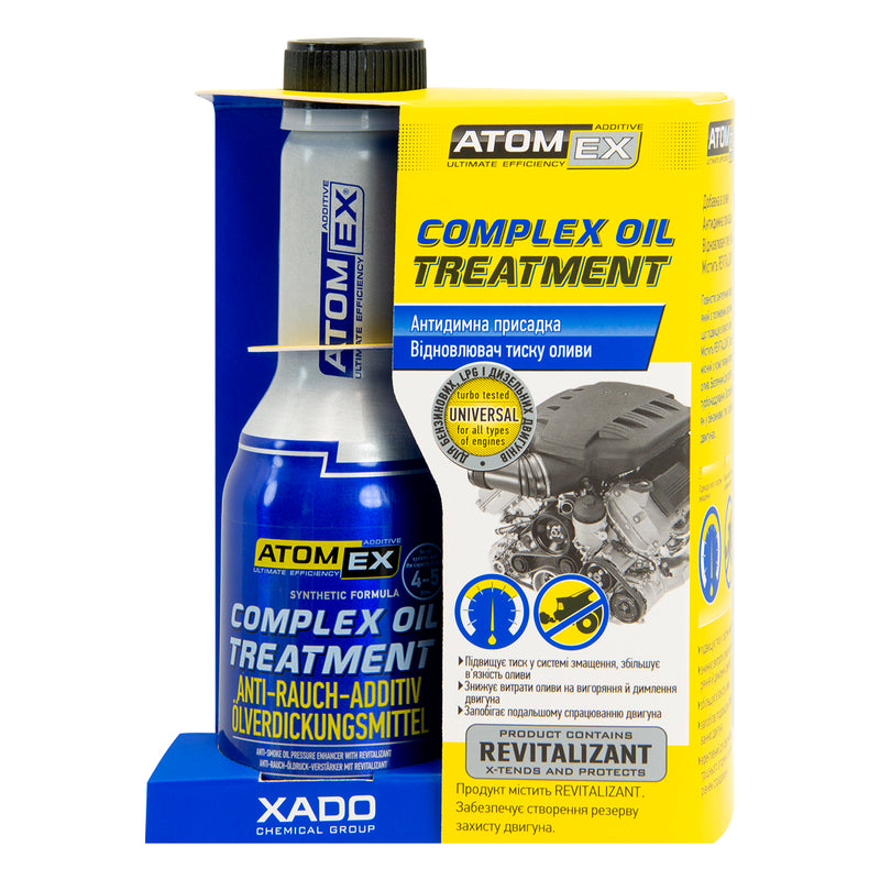 Piedeva no dūmiem XADO ATOMEX Complex Oil Treatment