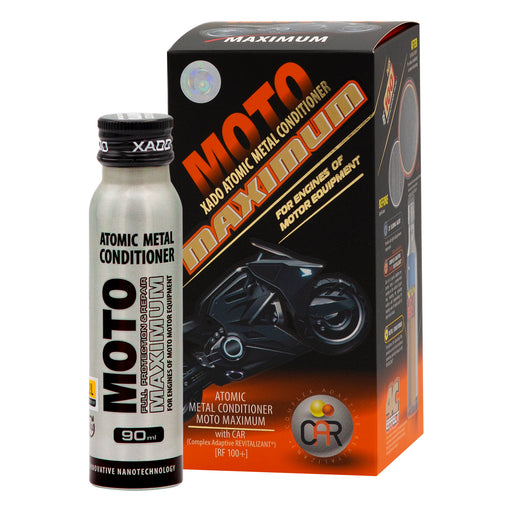 Atomarinis metalo kondicionierius XADO MOTO MAXIMUM motociklams