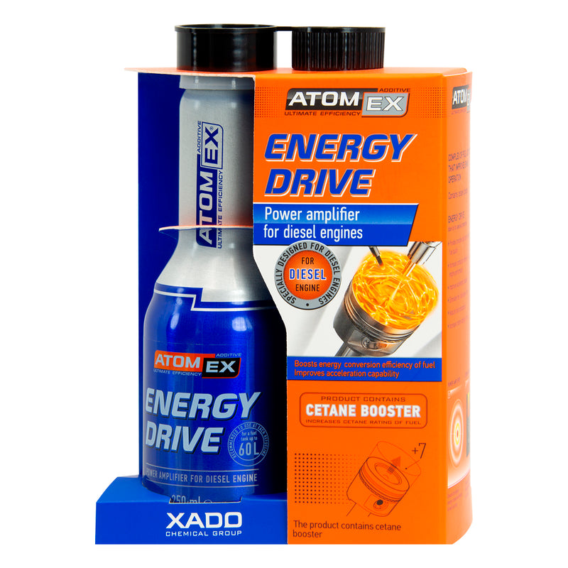 Piedeva dyzeliniam kurui XADO ATOMEX Energy Drive (Diesel)