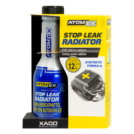Radiatoriaus noplūdes apturētājs XADO ATOMEX Stop Leak Radiator